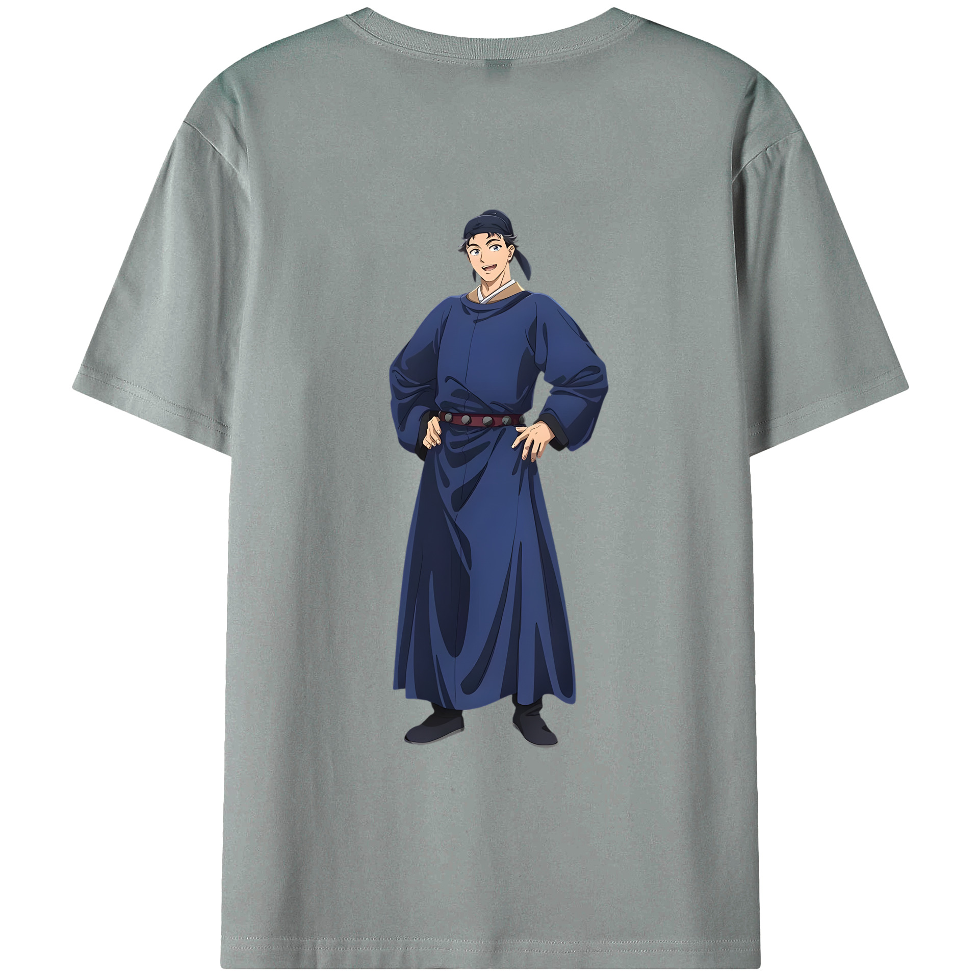 （画像用） 薬屋のひとりごと The Apothecary Diaries 綿100％ メンズ半袖Tシャツ（バックプリント） 通気性